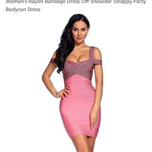 Bondage bodycon party dress